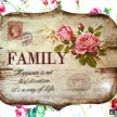 Tabuľka Family -  93324ART