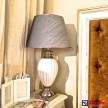 Lampa Luxury strieborno - biela veľká - 32.105.03TRE