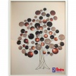 Dekoračný stromček na zavesenie - kovový 8238400 TRE