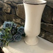 Biela váza Oval -  TRE