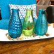 Set vázičiek Tyrkys -  5351800TRE